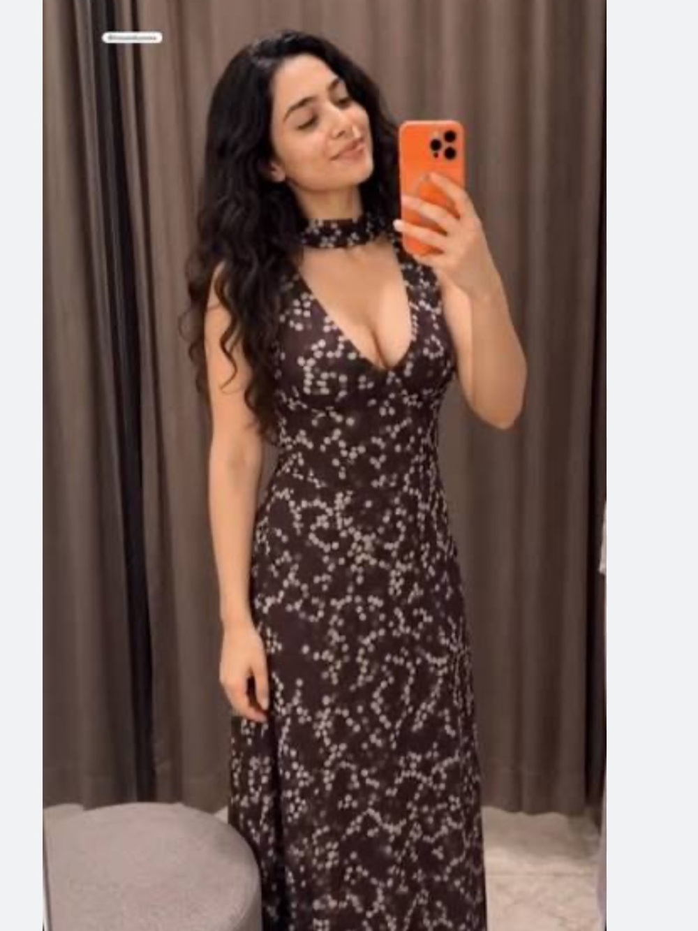 ZARA LONG TULLE POLKA DOT DRESS - Picture 5 of 16